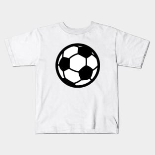 Soccerball Emoticon Kids T-Shirt